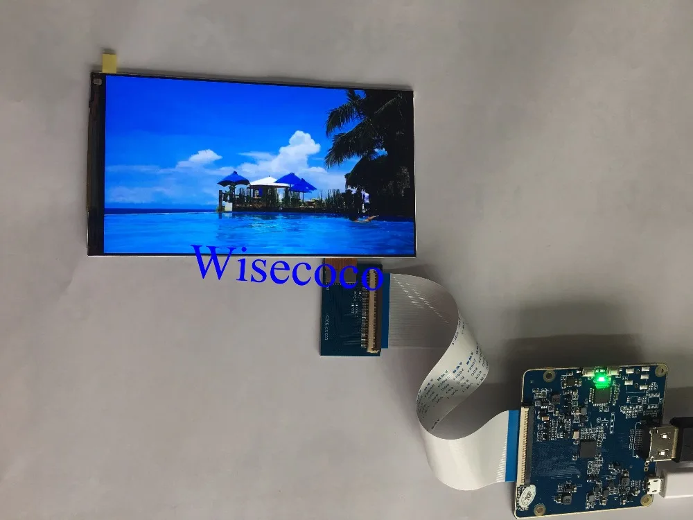 Hdmi-mipi для DK1 и DK2 5,5 дюймов 2560x1440 2K VR ЖК-экран с Hdmi на mipi плата драйвера lcd MIPI 2560*1440