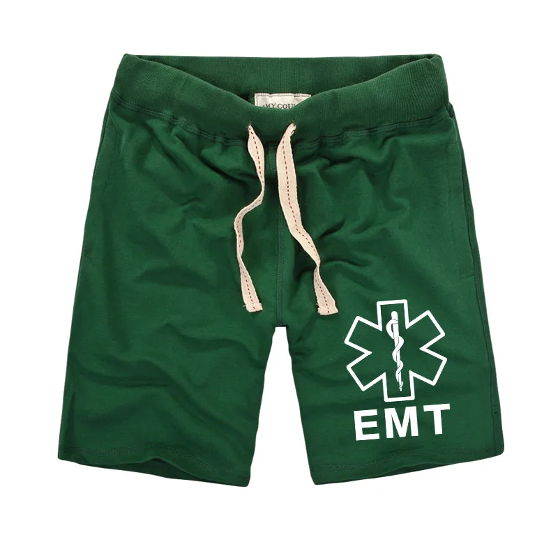 Black Friday 2018 New Summer Brand Clothing Swag Clothes Men shorts Fitness Cotton EMT Printed Men shorts fitness Hip Hop Suit Elastic Waist