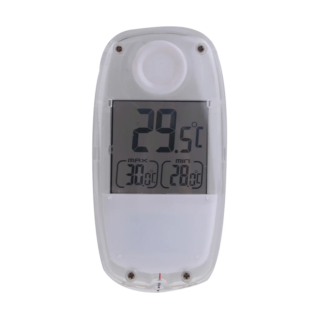 New Arrival High Quality Solar Power Home Thermometer Window Greenhouse