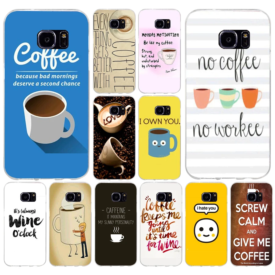 179H Coffee Wine Brown Magenta Ombr Custodia Morbida In Silicone Tpu Per Samsung Galaxy S6 S6 S7 Edge S8 S9 Plus Custodia