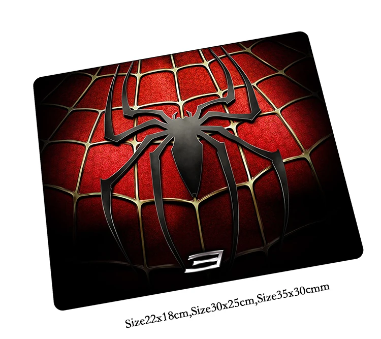 

Spider Man mouse pad 2016 new gaming mousepad gear cool gamer mouse mat pad game computer locked edge padmouse photo play mats