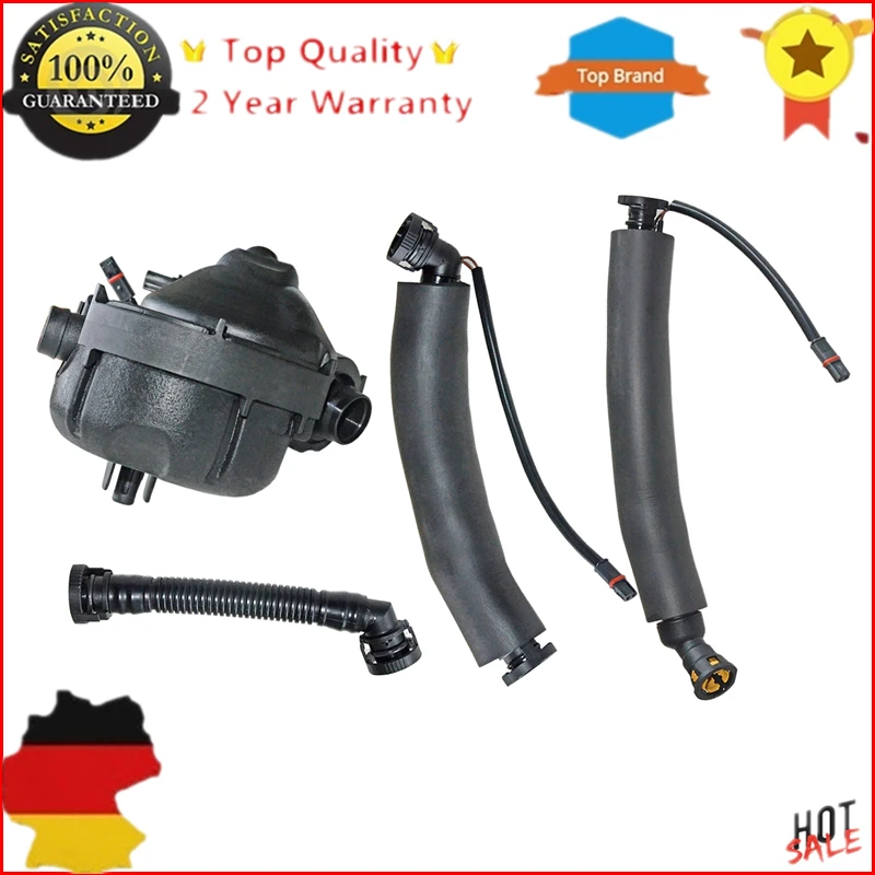 Crankcase Breather Hoses & Oil Separator Kit fit BMW E61 E91 E60 E90 11617531423