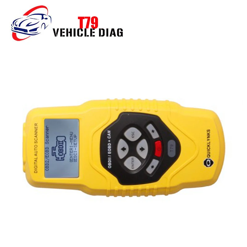 

Highend Diagnostic Scan Tool OBDII Auto Scanner T79(Yellow, Multilingual,Updatable) OBD2 Diagnostic-tool