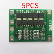 5 шт. 3S 40A литий-ионная аккумуляторная батарея Защитная плата PCB BMS с балансиром для электродвигателя 11,1 В 12,6 в Lipo сотовый модуль