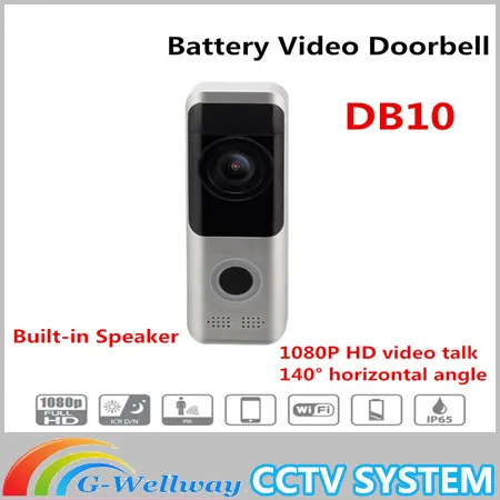 

Dahua Battery Video Doorbell DB10 Wire-free installation Wi Fi connection Up to 1080P HD video talk with 140 degree angle