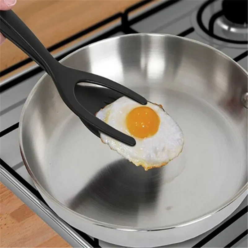 

2 in 1 Egg Pancake Overturned Spatula Cooking Utensils Cappuccinator Fried Egg Turner Omelet Kitchenware Kitchen Accessories