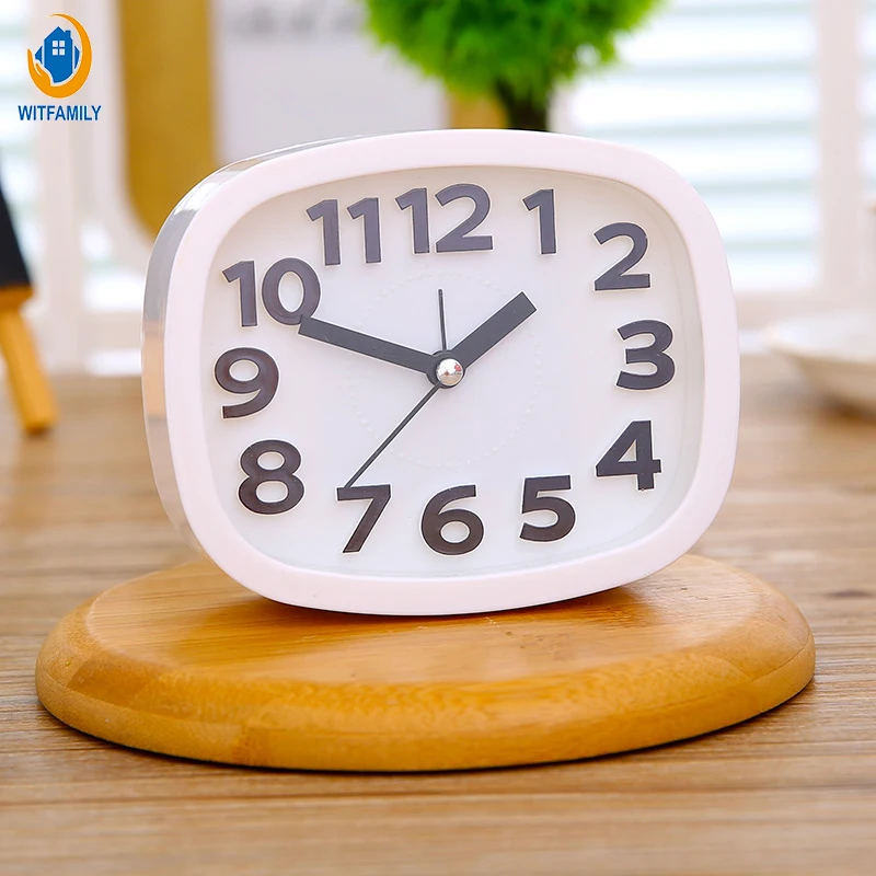 2017 Digital Alarm Clocks Candy colors Creat Portable Mute clock Bicycle Moon style Desktop Table Bed watch gifts favor for kids