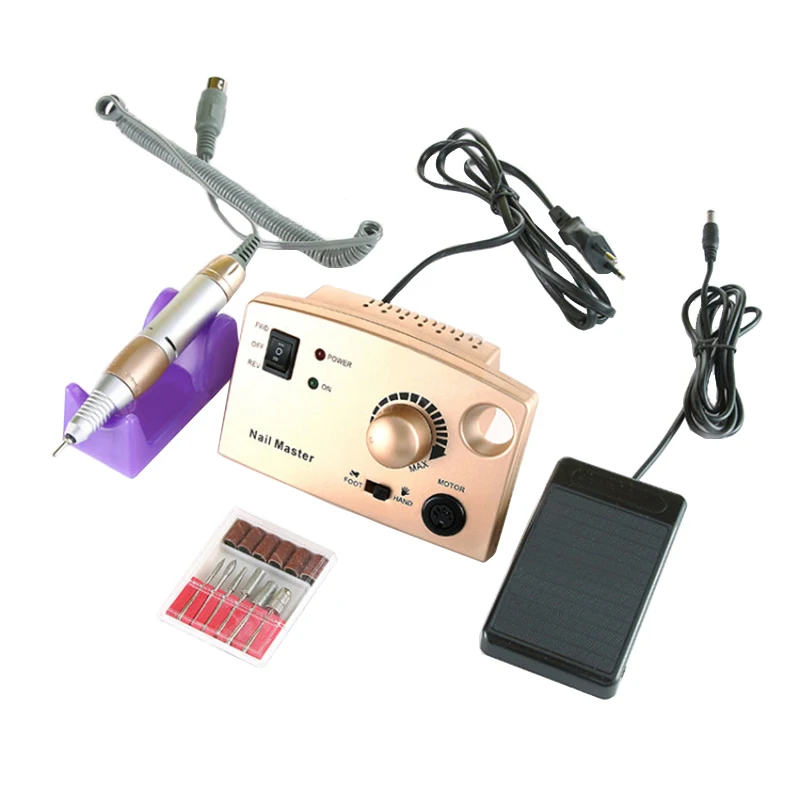 

1 Set 30000RPM Electric Nail Drill Machine for Manicure Pedicure Nail Drill Strong Apparatus Cutters Everything for Manicure New
