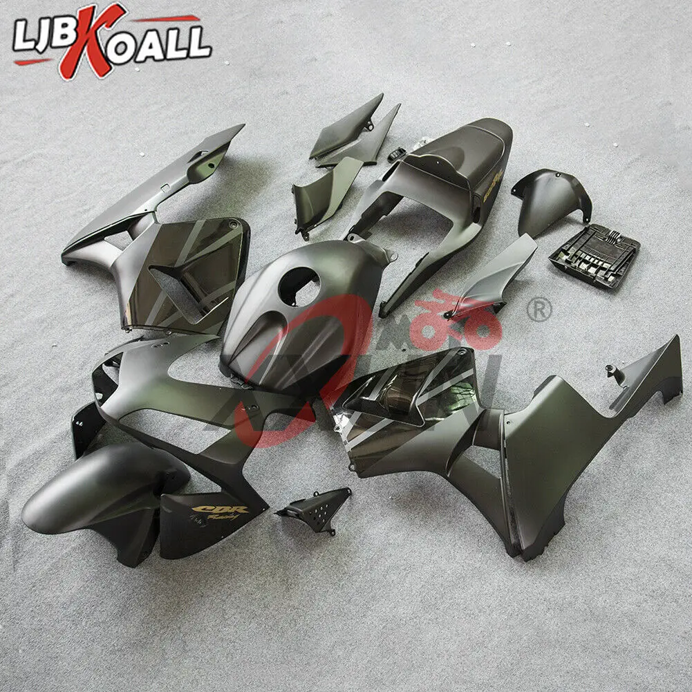 CBR600RR обтекатель корпус Рабочая рамка бак корпус крышка боковая панель защита брызговик крыло для Honda CBR 600 RR F5 2003-2004 Черный