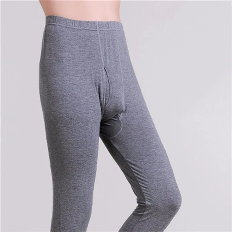 long johns underwear new arrival Men Pure cotton long johns warm pants thick warm Flannel super large plus size 2XL3XL4XL5XL 6XL 7XL QK8J001 silk long underwear