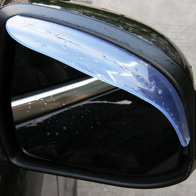 2 шт. автомобильный Стайлинг Зеркало заднего вида дождь брови для Renault Koleos, Clio Scenic Megane Duster Sandero Captur Twingo