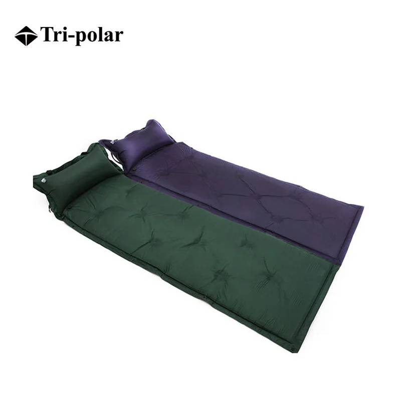

Inflatable Automatic Air Mattress Camping Mat air Bed with Pillow Sleeping Pad Self-inflating Tourist Mat TP1102