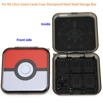 

2018 NS Switch Portable Game Cards Case Shockproof Hard Shell Storage Box For Nintend Switch NS Game Card box