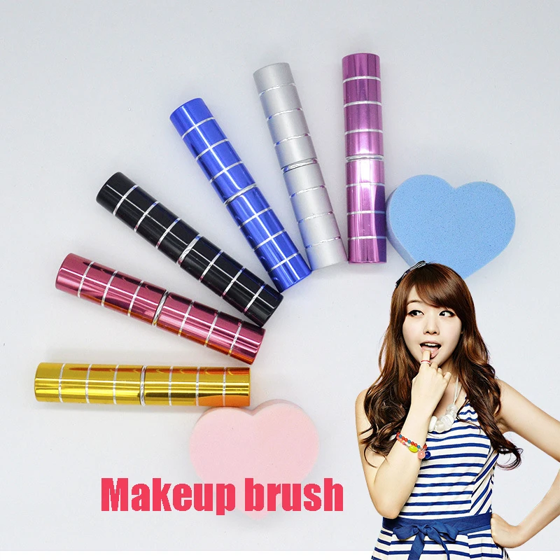 

VIP customer makeup brush personalized High metal telescopic brush facial telescopic single brush rouge Colour makeup noble New