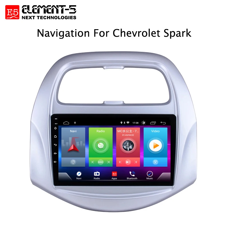 Sale Full Touch Screen Car Android 8.1 Radio Player For CHEVROLET Spark 15-18 DSP GPS Navigation Video Multimedia Built in Bluetooth 0