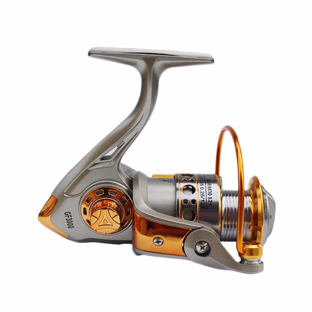 

Never Break GF 3BB 12BB 5.2:1 5.5:1 4.1:1 EF500-7000 Full Aluminum Metal Spinning Boat Fishing Reel Fly Wheel Free Shipping