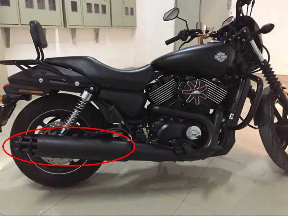 Harley Street 500 >> Machine Gun Style Rotating Modified Exhaust End Pipe Muffler Harley Street 500 >> Machine Gun Style Rotating Modified Exhaust End Pipe Muffler