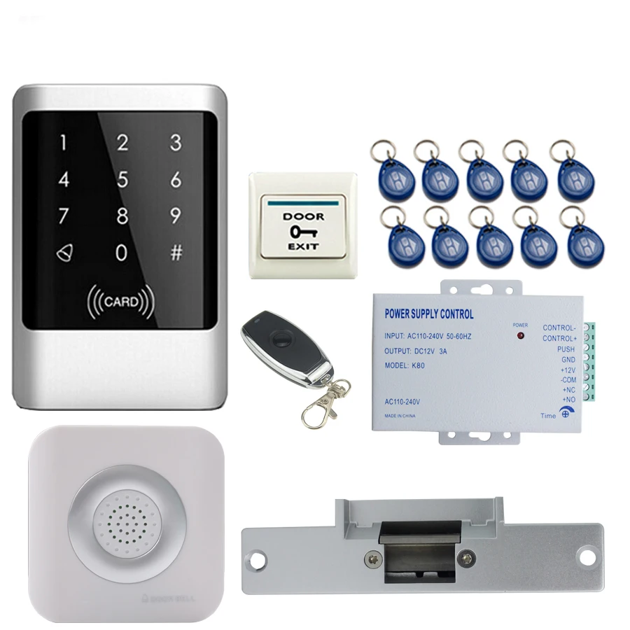 JEX Touch key Waterproof RFID Password Access Controller Door control