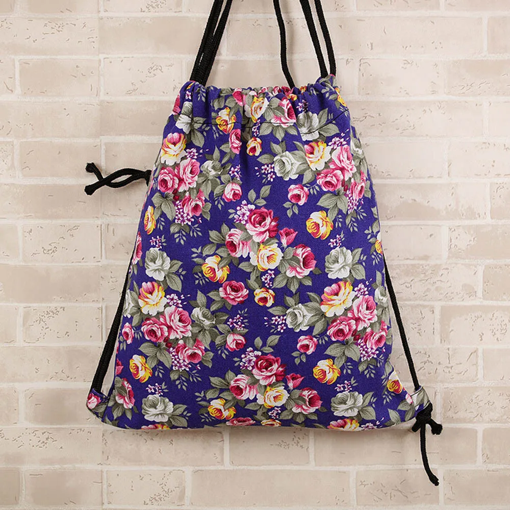 

Fashion Unisex Girls Backpacks new and high quality Printing Bags personnality Drawstring Backpack#ZS