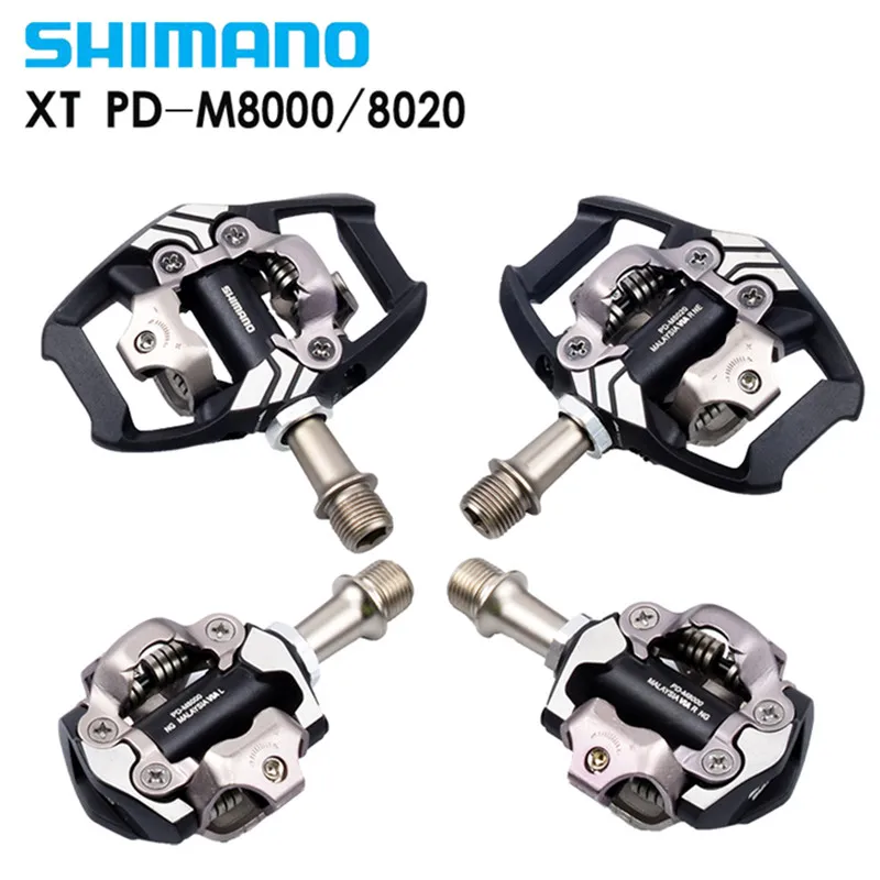 Shimano DEORE XT PD M8000 m8020 самоблокирующиеся SPD педали MTB компоненты для велосипедных