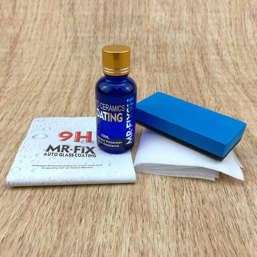 

Automobile Paint Polish Mr Fix It Pro Detailing Accessories 9H Pro Anti-scratch Ceramic Car Coating Set Auto Liquid Glass Wax