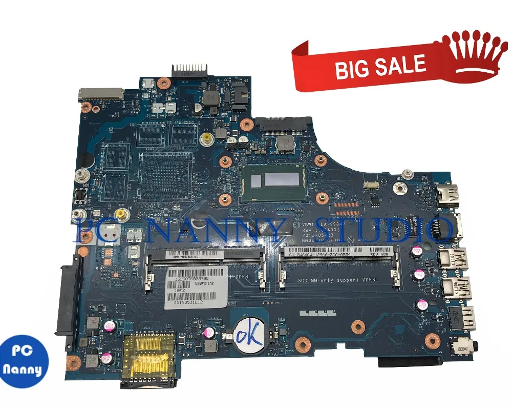 PCNANNY 0W6XCW W6XCW  for Dell Inspiron 5737 3737