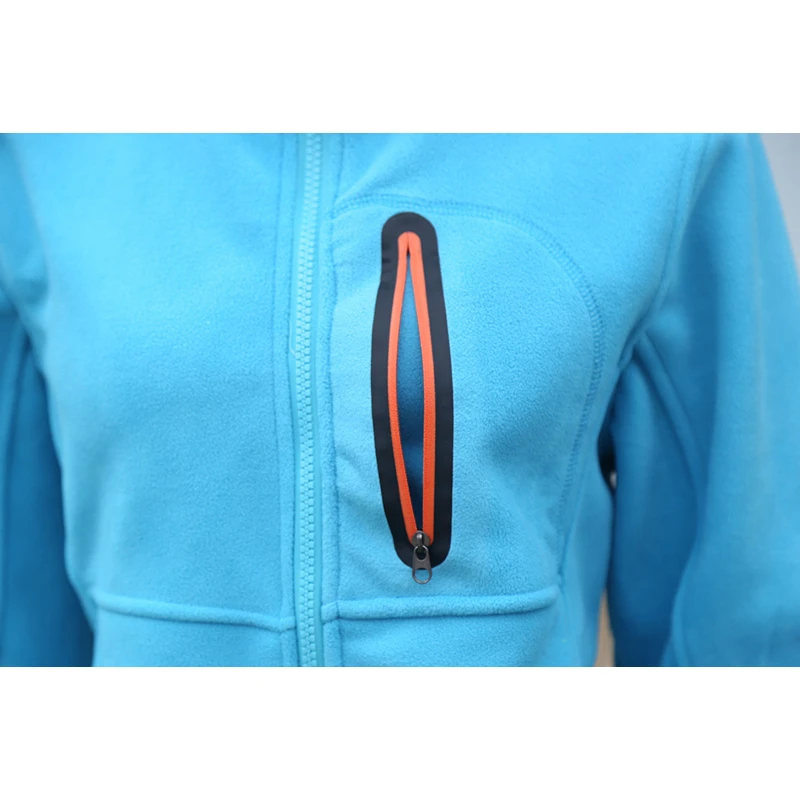 Новинка 2017 Женская Повседневная Толстая флисовая куртка ветрозащитное теплое