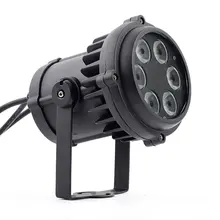 Eyourlife 6X10 Вт RGBW НОМИНАЛЬНОЙ Сценического Освещения DMX Par Can IP65 Водонепроницаемый PAR 64 Освещение Сцены