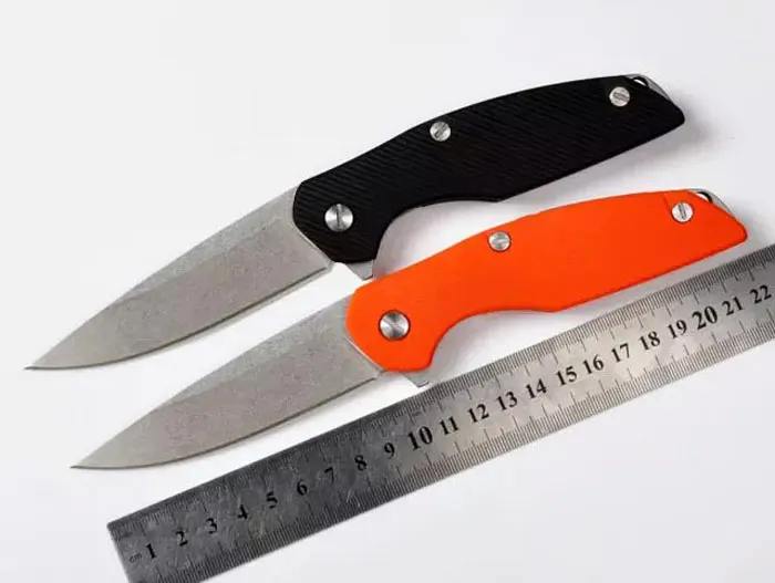 Высокое качество F111 59 60HRC D2 лезвие G10 ручка 2 цвета складной нож Открытый Отдых