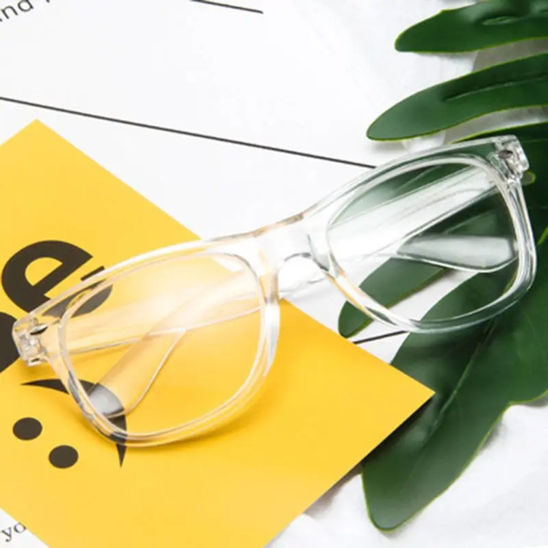 

Finished Nearsighted Myopia Glasses Transparent Clear Full-rim Eyeglasses Eyewear Women Men -1-1.5-2- 2.5-3-3.5-4