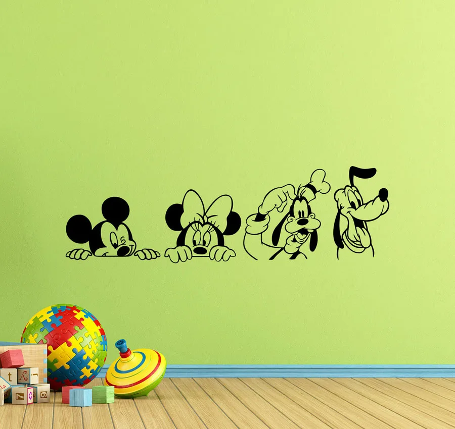 مجموعة من 4 صور مطبوعة للحوائط ميكي ماوس ميني جوفي بلوتو الاطفال قاعة الألعاب الملصقات ملصق فينيل الأطفال ديكور الحضانة جدار الفن G155 مجموعة من 4 صور مطبوعة للحوائط ميكي ماوس ميني جوفي بلوتو الاطفال قاعة الألعاب الملصقات ملصق فينيل الأطفال ديكور الحضانة جدار الفن G155