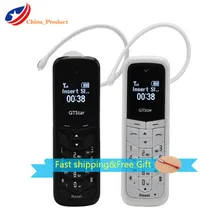 GT Star GTStar бренд мини телефон BM50 0,6" мини мобильный телефон bluetooth наушники для набора номера телефон с русской клавиатурой
