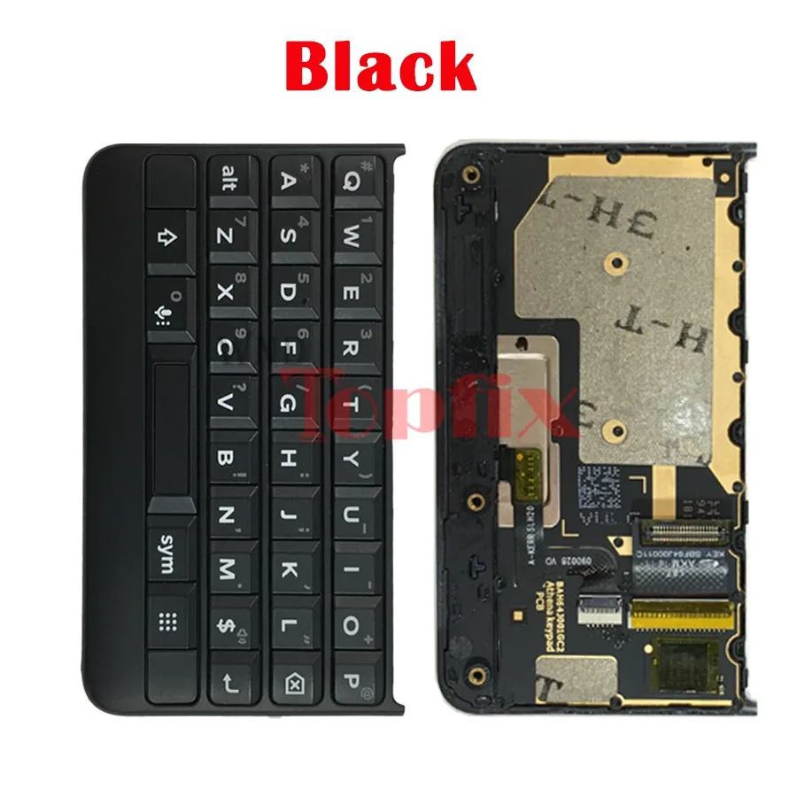 Original Keypad for BlackBerry Keytwo Key2 Keyboard Button With Flex Cable for BlackBerry Key 2 Phone 5