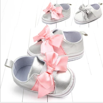 

QYFLYXUEAutumn new fashion version of girls' single shoes female baby baby princess soft soles for children to learn to walk sho