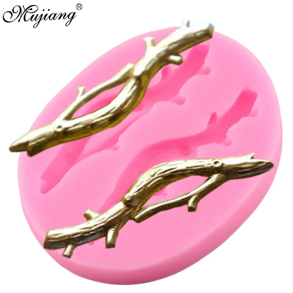 

Twigs Tree Branches Silicone Mold Fondant Cake Decorating Tool Resin Clay Ceramic Candy Chocolate Gumpaste Moulds Cupcake Baking