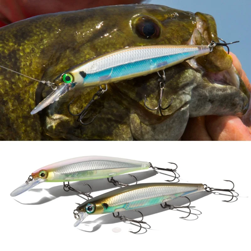 جديد حار طعوم صيد سمك البلمة 12.5 cm 13g نابض بالحياة الأسماك سوينغ الصلب الطعم عالية الجودة الضوضاء اليابان الصيد معالجة العميق الغوص السحر