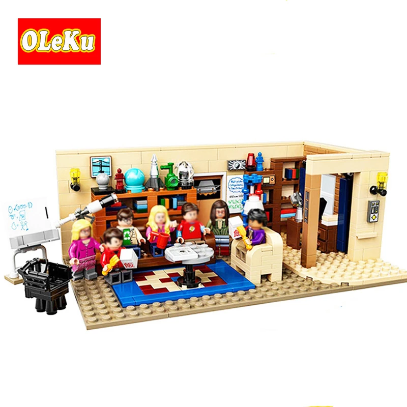 The Big Bang Theory Movie Set Msg for original box 534pcs