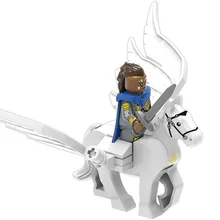 Marvel DC Мстители эндшпиль Супер Герои фильм Персонаж Валькирия военный конь Бэтмен Фигурки Железного человека строительные блоки игрушки подарки