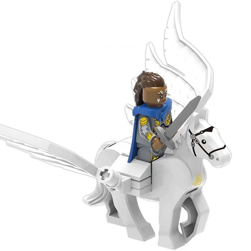 

Marvel DC Avengers Endgame Super Heroes Movie character Valkyrie War horse Batman Iron Man Figures Building Blocks Toys Gifts
