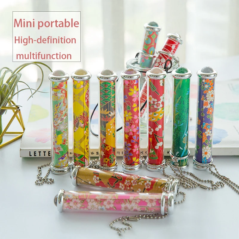 

Magic Kaleidoscope 3D Mini Portability HD Fancy Colored World Creative Education Puzzle Toys For Children Birthday Gift