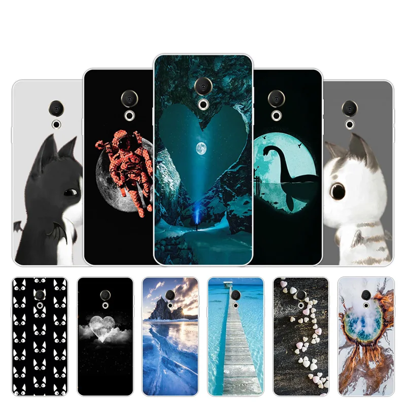 

TPU Cases for Meizu 15 Lite M15 Slim Soft Silicone Cover Mog Design for Meizu M15 Mobile Phone Case 5.46" for Meilan 15Lite