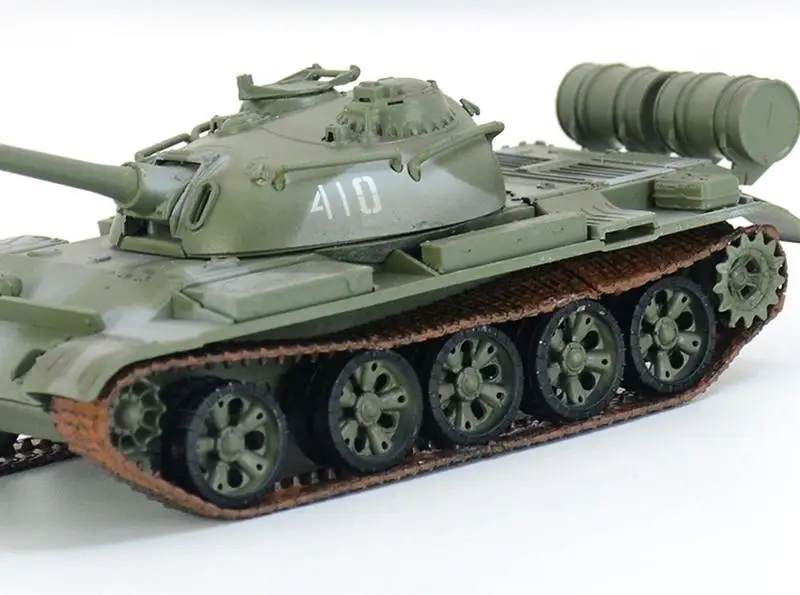 Предварительно построенный 1/72 масштаб советской T-54 боевой танк Второй мировой войны хобби Коллекционная готовая пластиковая модель