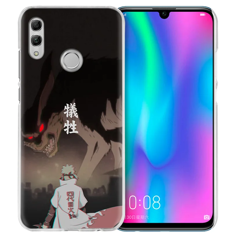 Чехол Naruto Dragon Ball для huawei Honor 8X Y9 20 9 10 Lite Play 8C 8A Pro V20 20i Y6 Y7 Y5 Жесткий PC аниме чехол для телефона