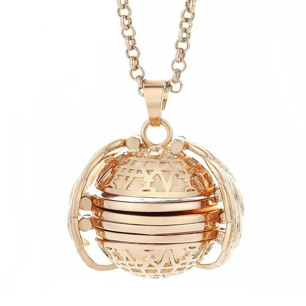 

Expanding Photo Locket Necklace Pendant Angel Wings Gift Jewelry Decoration Fashion Jewelry Choker Necklace Glass 2019 New