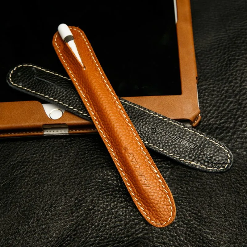 leather apple pencil case