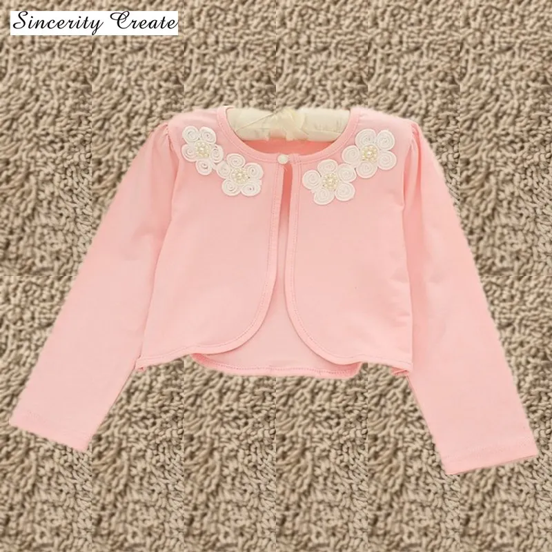 New Regular Style Solid Cotton Shrug Full Sleeves Girls Cardigans