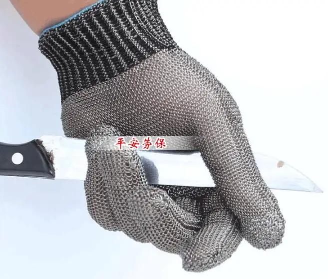 

Meat glove Stainless steel wire cut-resistant gloves Protective gloves