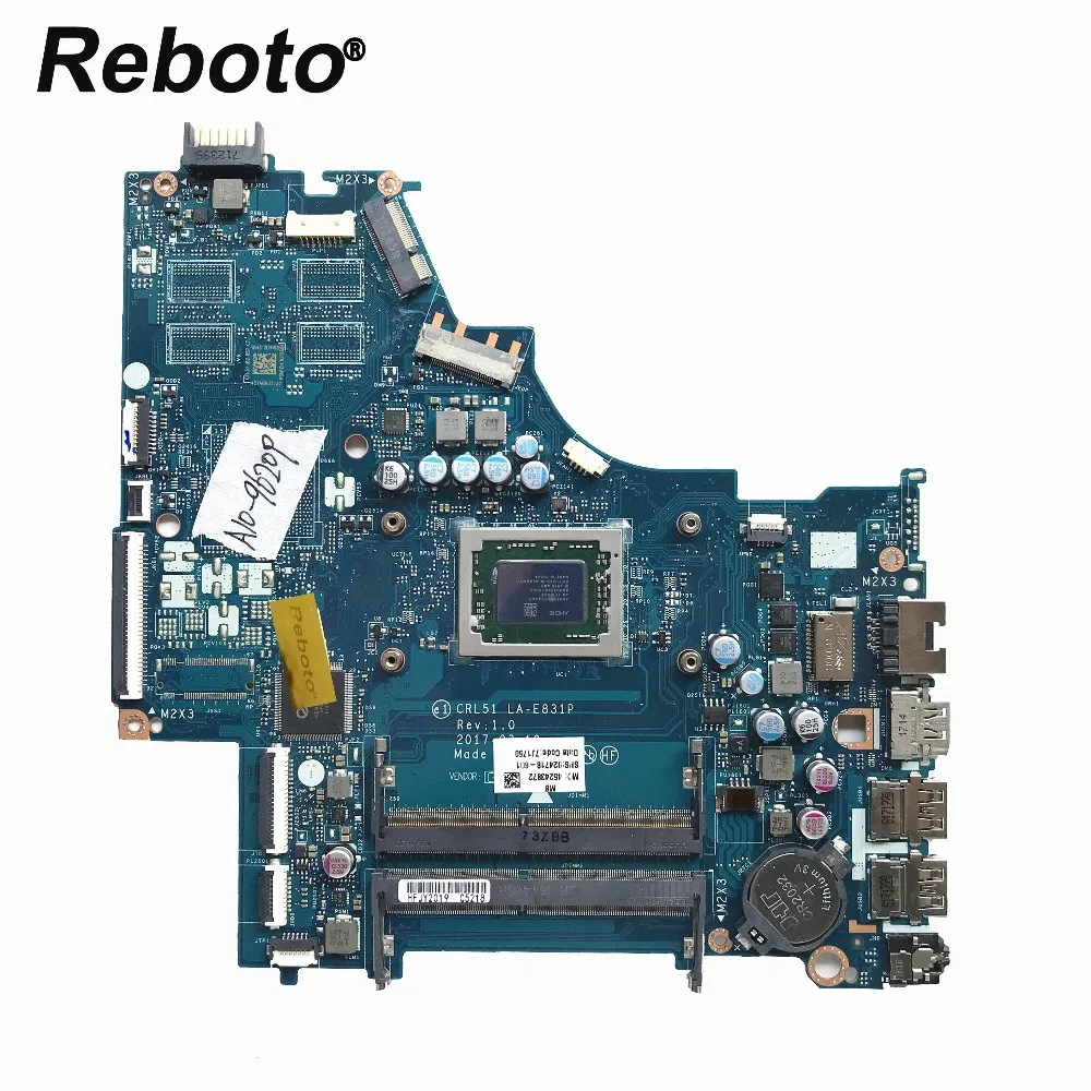 Для hp 15-BW 15Z-BW серия материнская плата для ноутбука CRL51 LA-E831P с процессором A10-9620P 924718-601 924718-001 DDR4 протестированная Быстрая