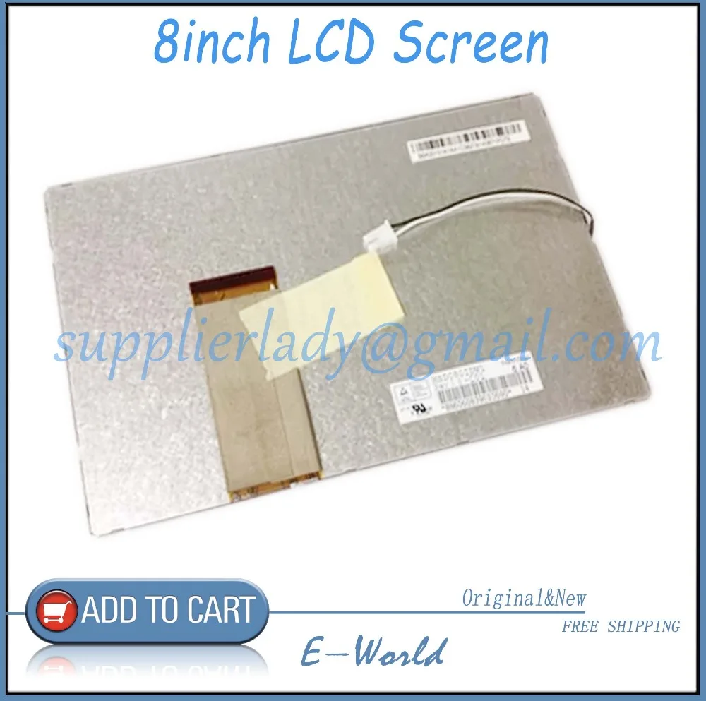 

Original and New 8inch LCD screen Hsd080idw1 0-c00 hsd080idw1 c01 for Car DVD free shipping