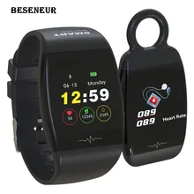 Beseneur P1 Фитнес фитнес-трекер водонепроницаемый смарт-браслет часы кровяное Давление браслет Спорт для IOS и Android телефон